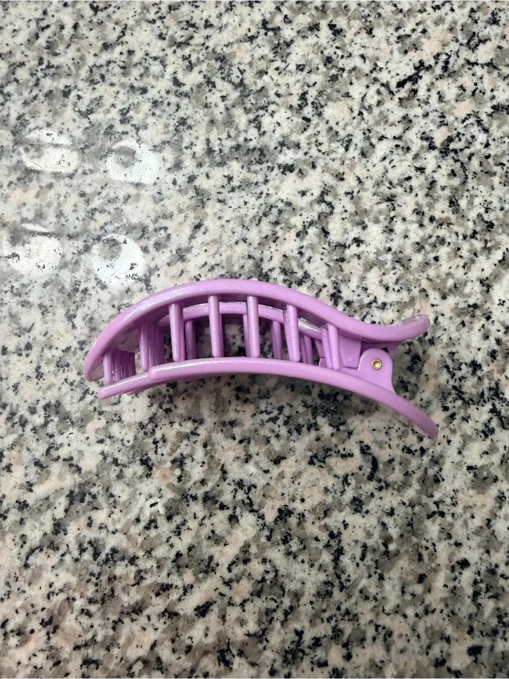 TELETIES Medium Flat Round Hair Clip